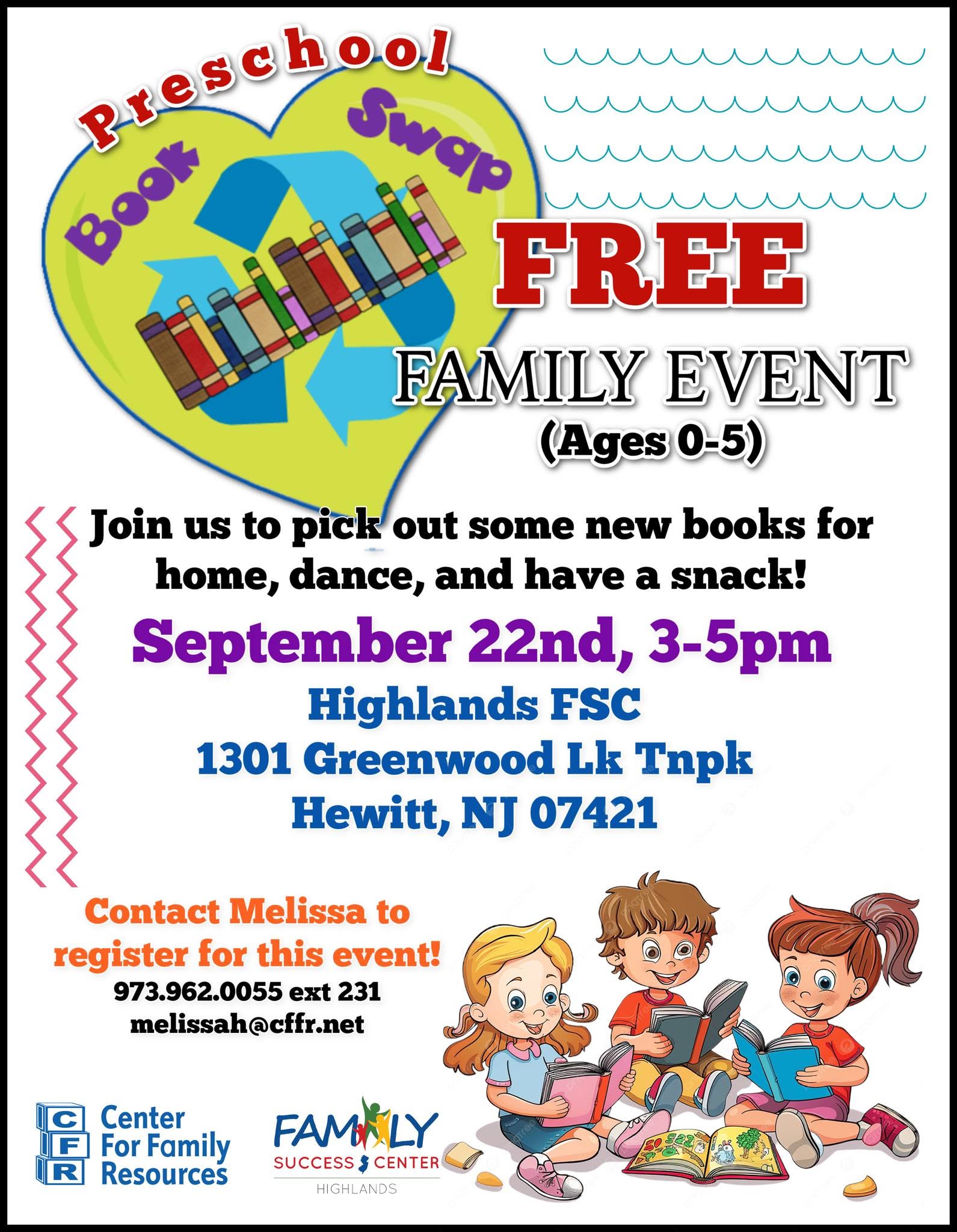 Free Preschool Family Event