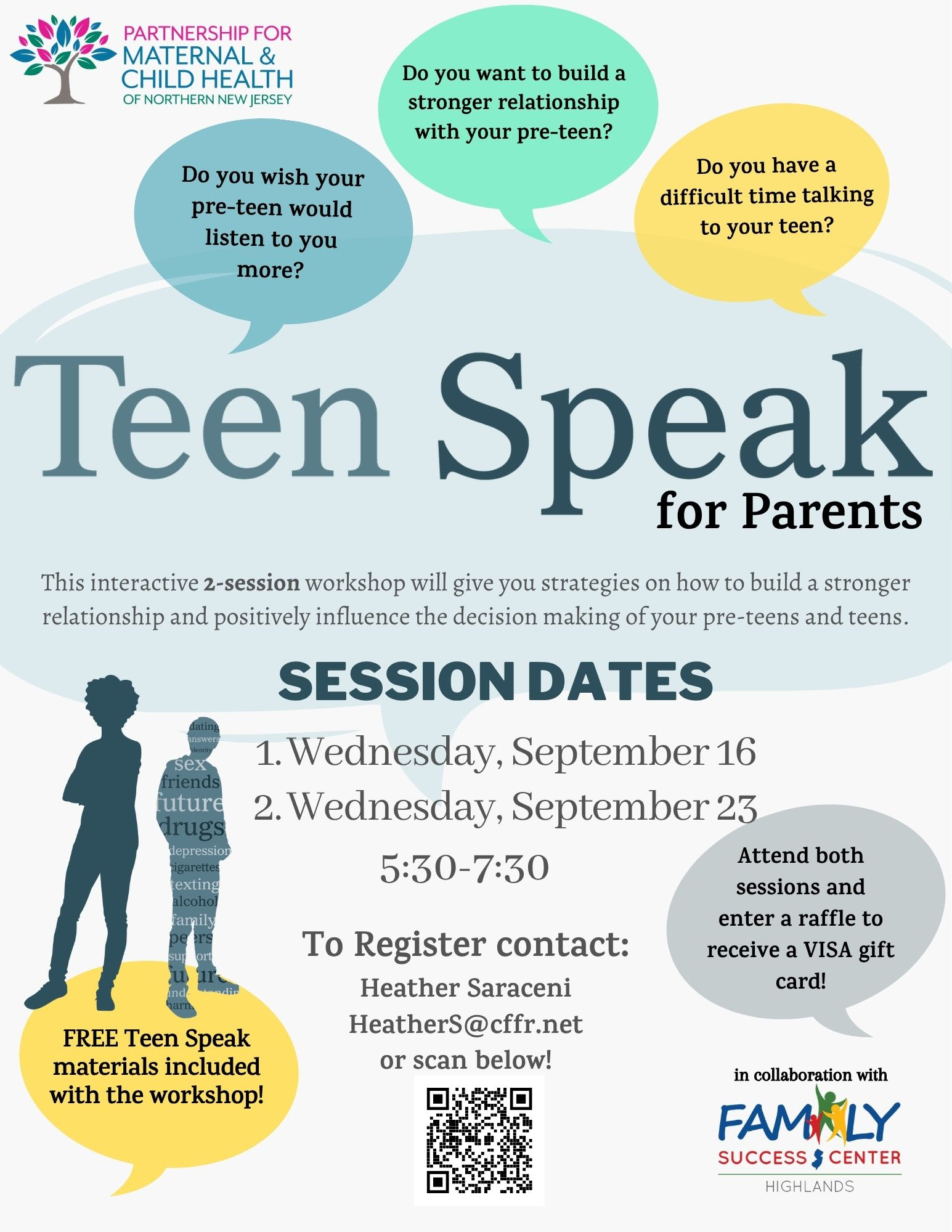 TEEN SPEAK for Parents (Highlands FSC)