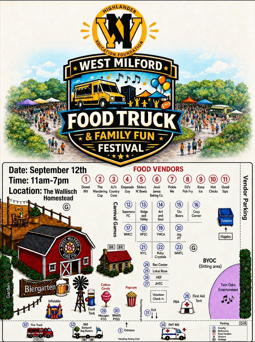 WM Food Truck & Family Fun Festival Highlander Education Foundation