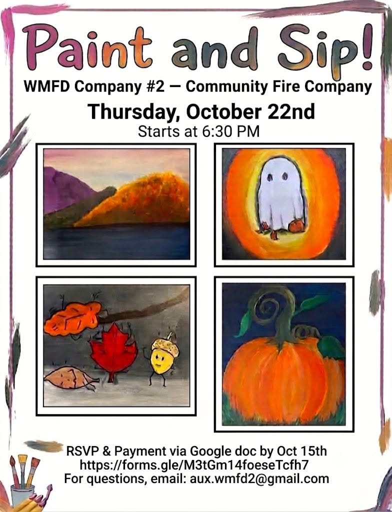 Paint & Sip -WMFD Company 2