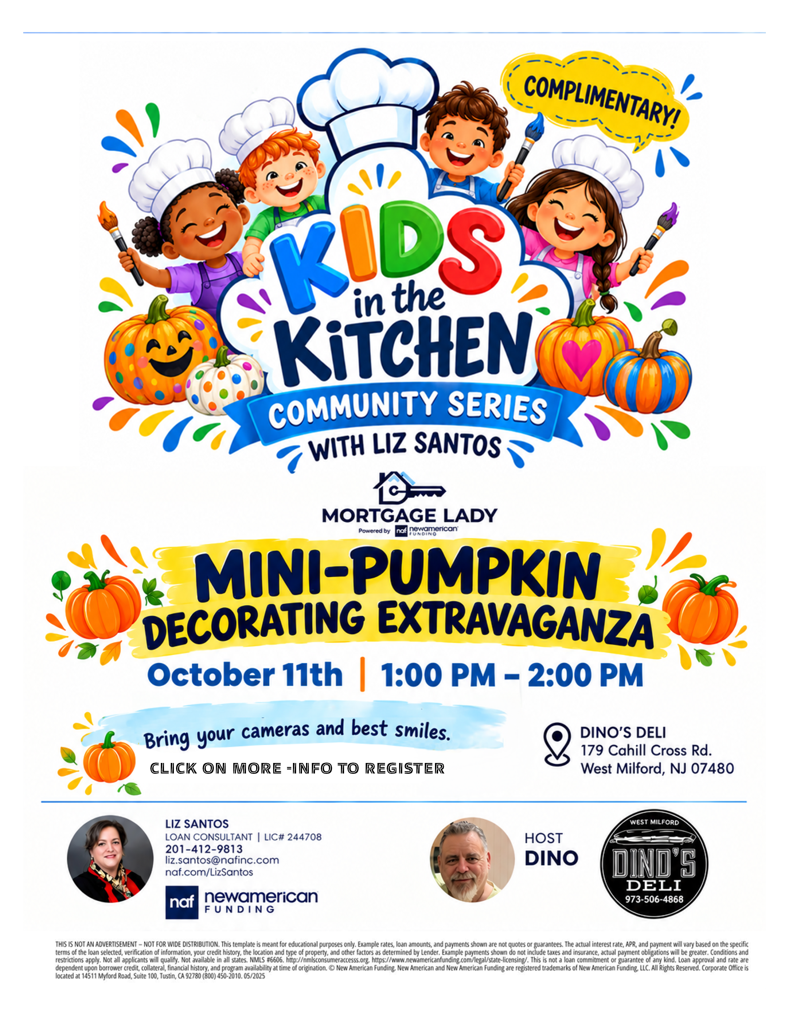 Kids in the Kitchen: Mini-Pumpkin Decorating Extravaganza