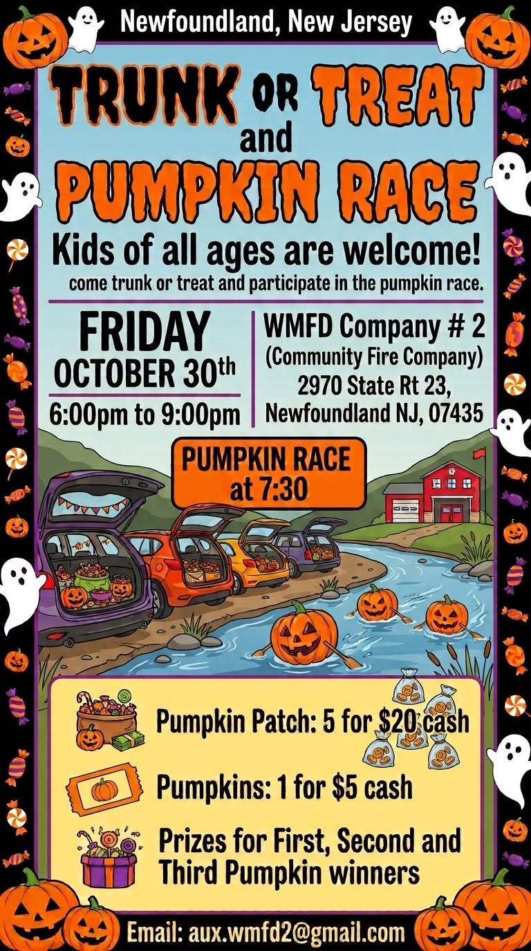Trunk-or-Treat and Pumpkin Race