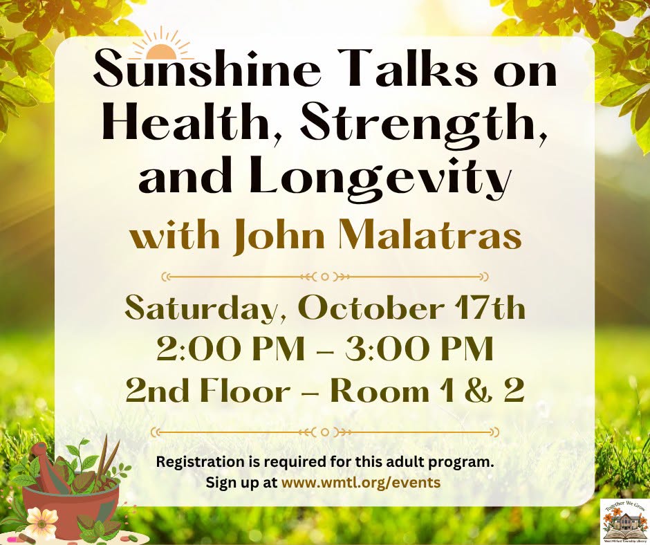 Sunshine Talks on Health, Strength, and Longevity