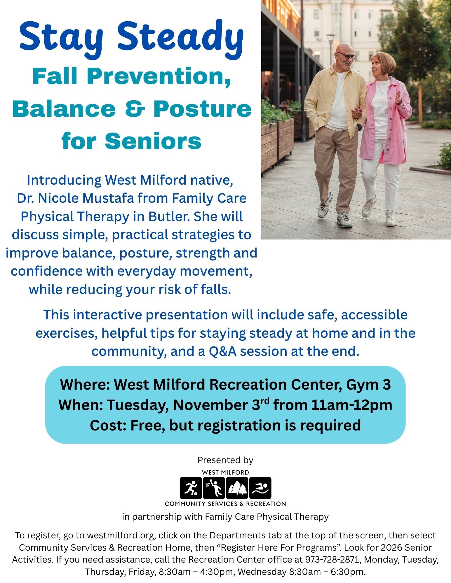Stay Steady: Fall Prevention, Balance & Posture for Seniors