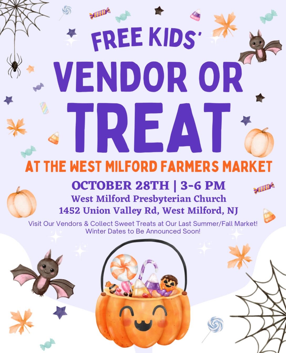 Free Kids’ Vendor or Treat