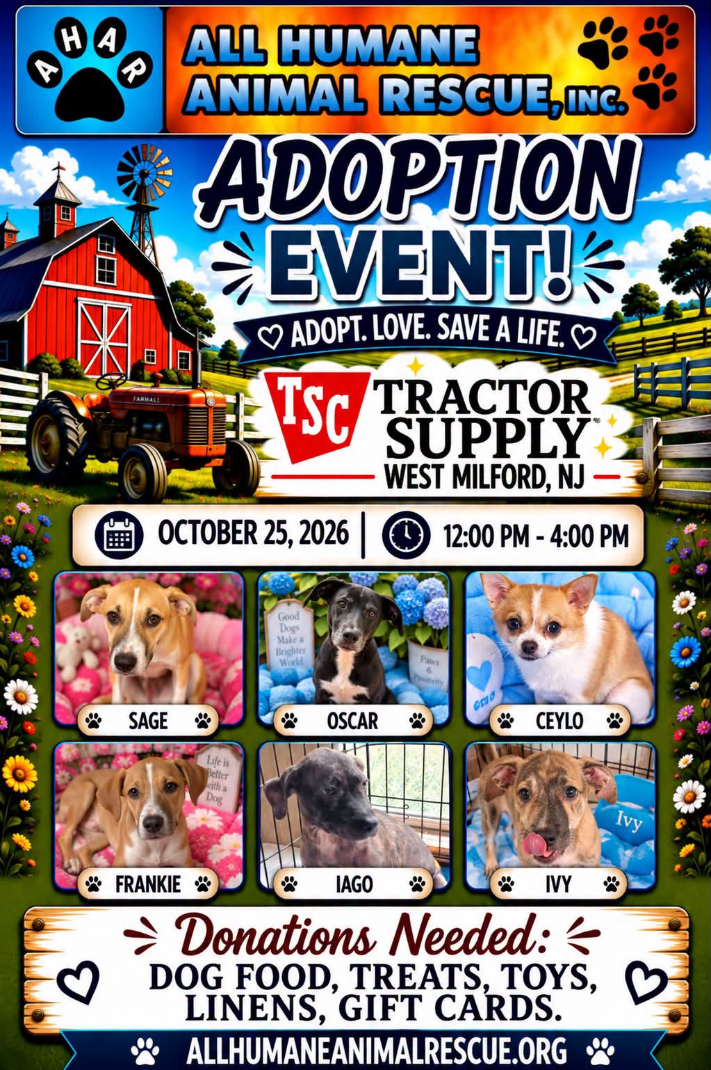 All Humane Animal Rescue Adoption Event