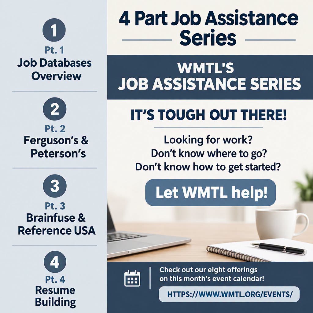 WMTL Job Assistance Series: Part 4 — Resume Building